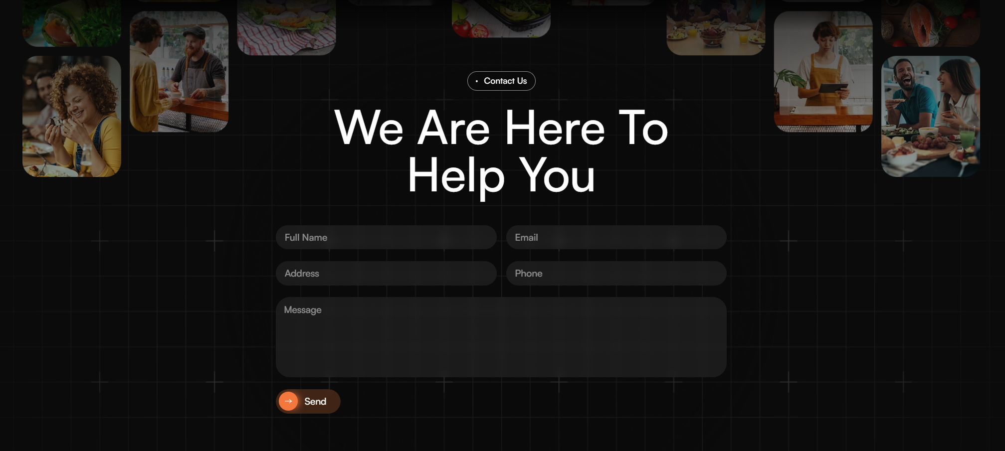 Screenshot of forms eatnaked