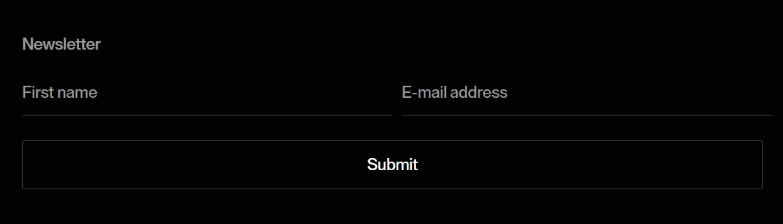 Screenshot of forms ponder
