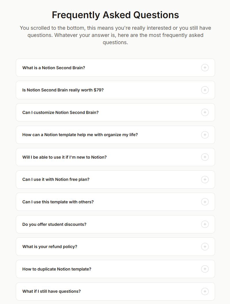 Screenshot of faq pathpages