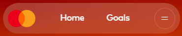 Screenshot of navigation mastercard