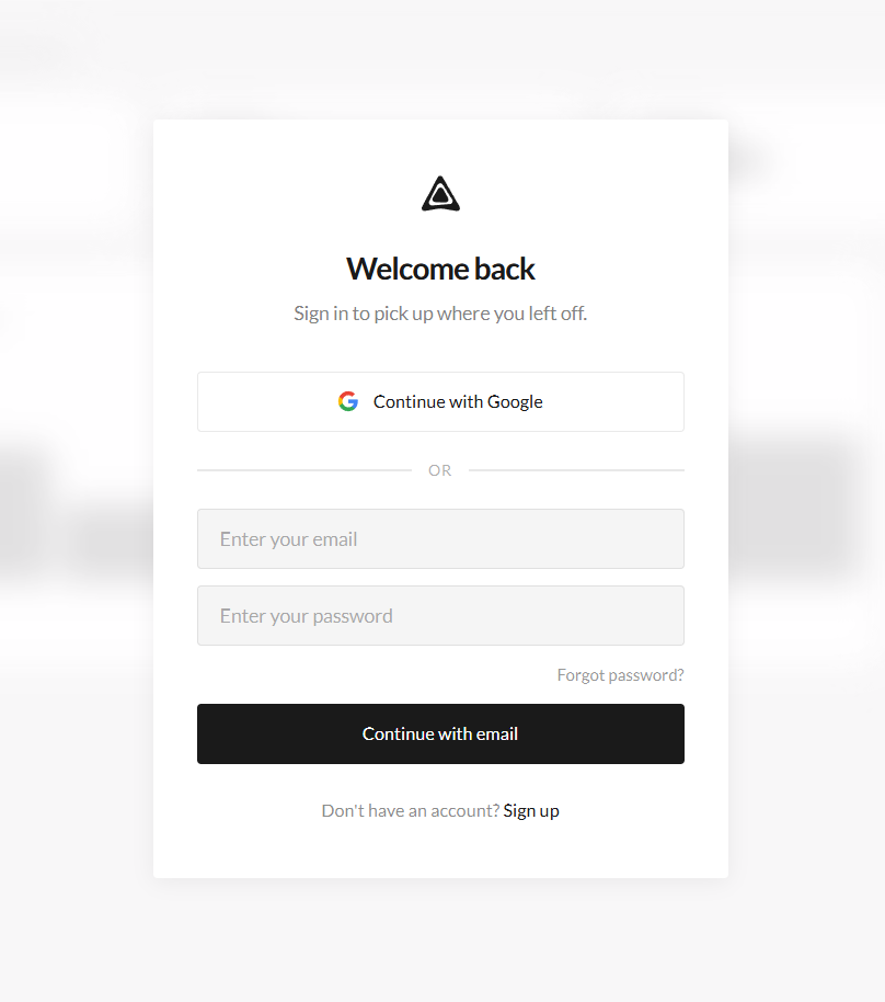 Screenshot of auth amboras