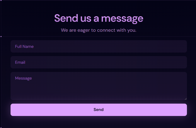Screenshot of forms diffuse bio