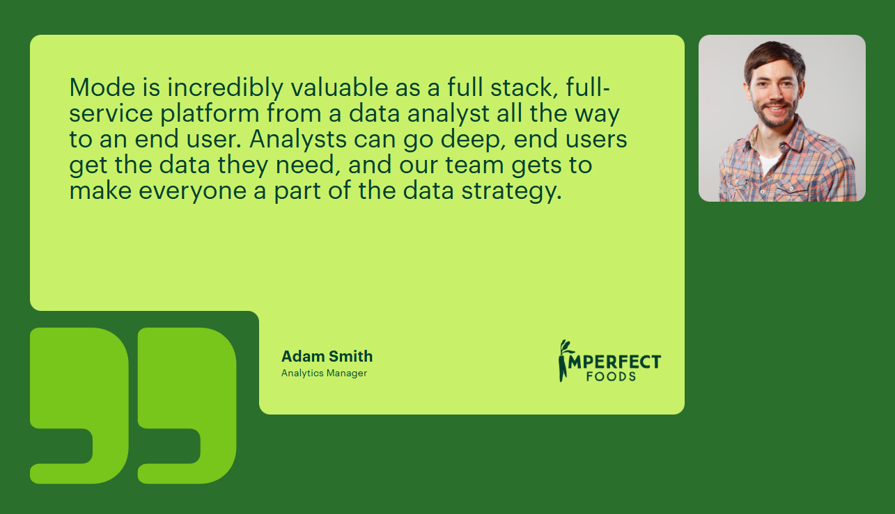 Screenshot of testimonials mode